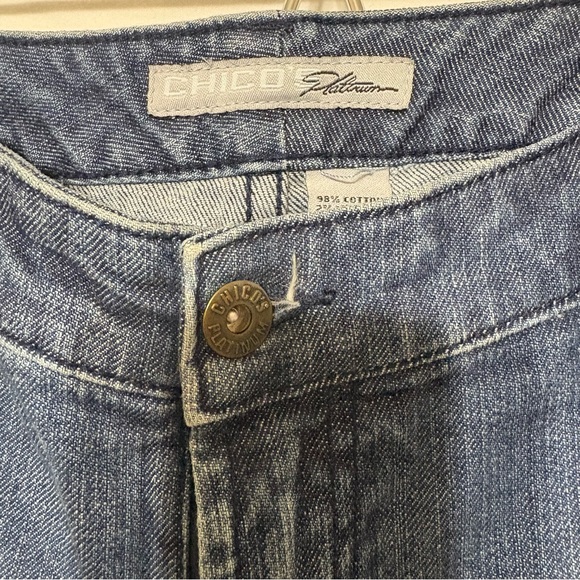 Chico’s brand denim jeans. - Picture 5 of 7